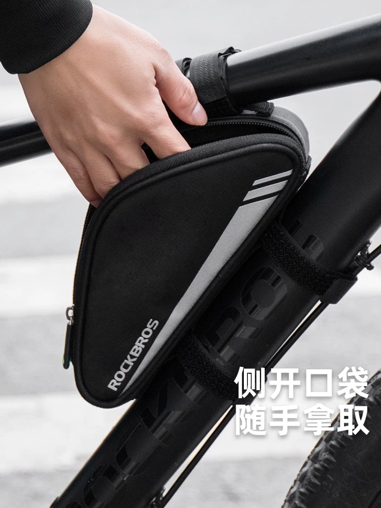Túi đựng xe đạp Rock Brothers túi ngang phía trước túi hình tam giác túi yên xe túi đựng điện thoại thiết bị đi xe đạp đường núi