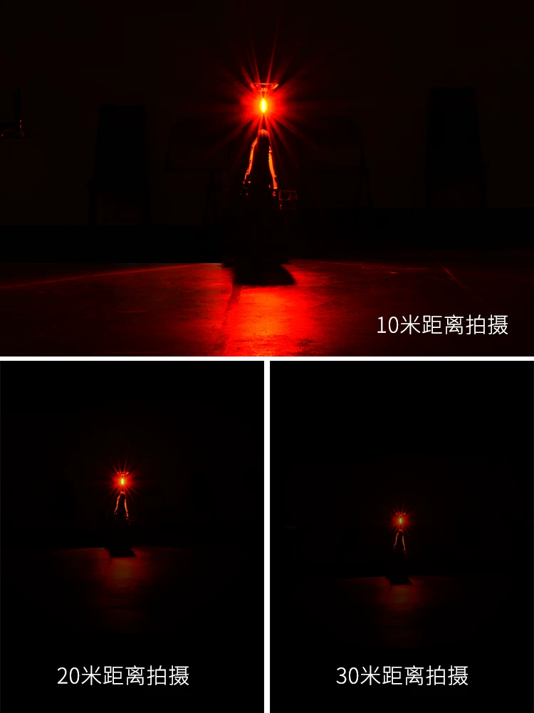 Đèn đuôi xe đạp Rock Brothers đèn đuôi xe đạp leo núi đèn LED có thể sạc lại USB đèn cảnh báo đi đêm đèn đuôi thiết bị đi xe đạp