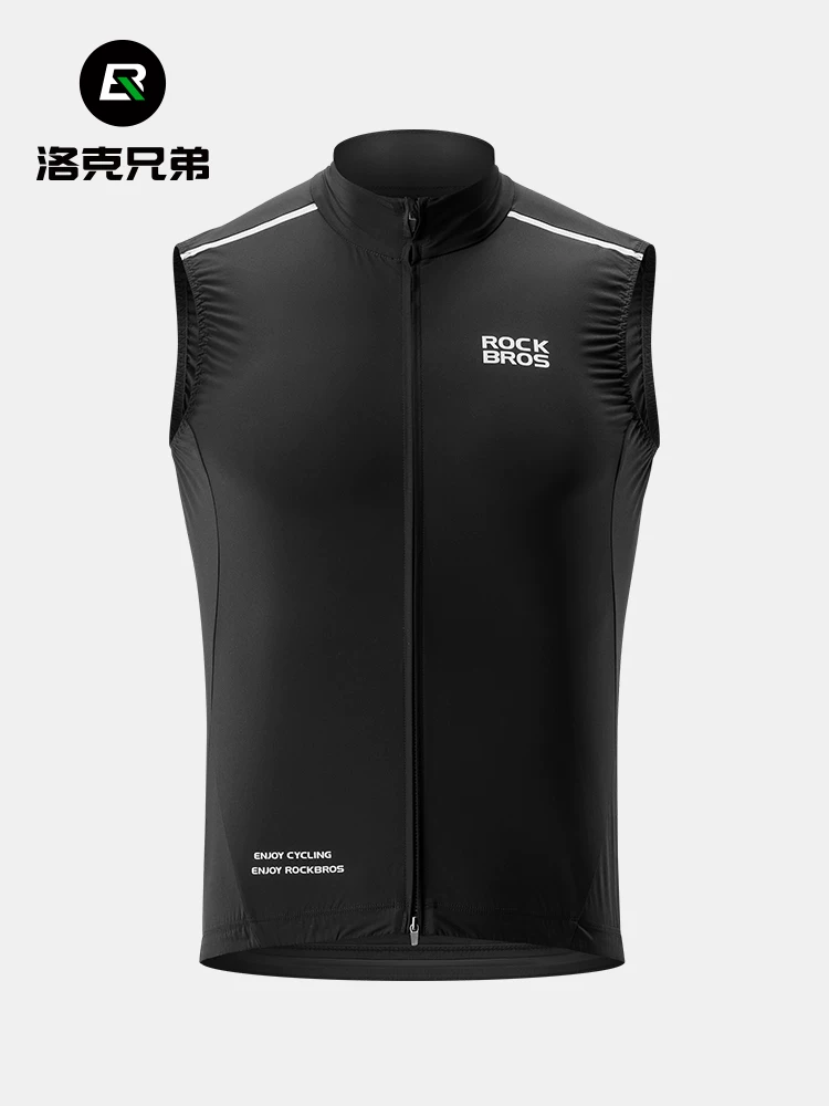 Áo đi xe đạp Rock Brothers Áo chống gió Áo ấm đường xe đạp leo núi Quần áo thoáng khí Áo không tay dành cho nam