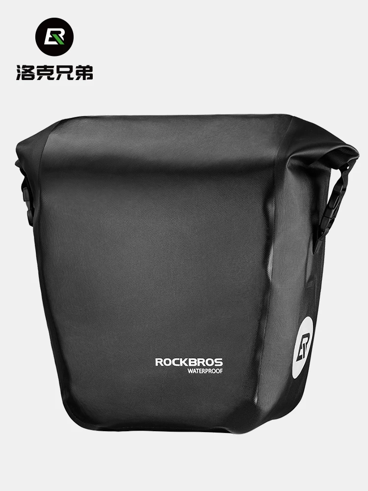 Túi đựng xe đạp Rock Brothers, túi đựng đồ hoàn toàn chống thấm nước, túi đựng đồ phía sau đi đường dài, ba lô ngoài trời chống mưa, thiết bị đạp xe