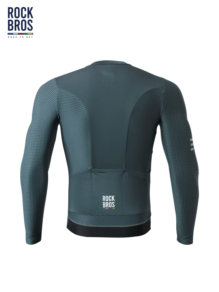 Rock Brothers Sky Road Series Áo đi xe đạp dài tay Áo khoác thể thao thoáng khí dành cho nam mùa hè