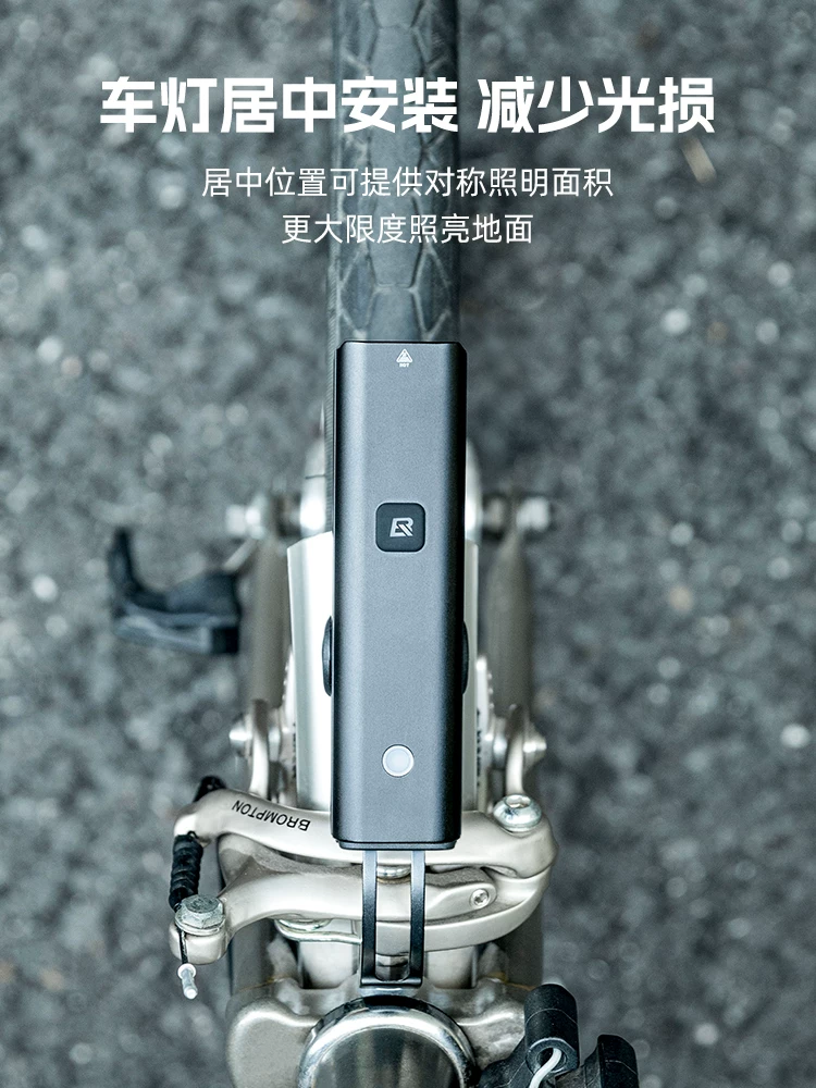 Giá đỡ đèn xe đạp gấp Rock Brothers, giá đỡ đèn xe đạp, giá đỡ đèn đi đêm, giá đỡ mở rộng, đế gắn camera thể thao, phụ kiện