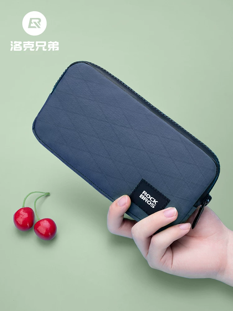 Rock Brothers Túi đựng điện thoại di động Ví đựng tiền xu nam nữ chìa khóa tai nghe đựng thẻ túi lưu trữ di động thiết bị đi xe đạp