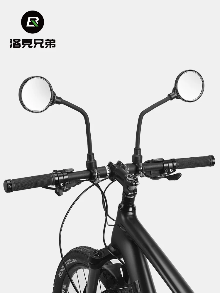 Gương chiếu hậu xe đạp Rock Brothers đơn giản, gương chiếu hậu xe đạp điện, gương phản quang xe đạp, gương chiếu hậu xe đạp leo núi