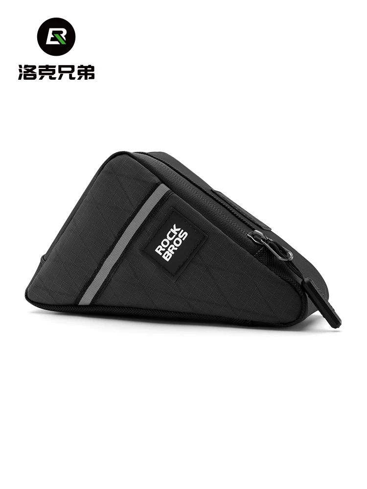 Túi đựng đồ đạp xe Rock Brothers, túi đựng dụng cụ, túi vải nhỏ gấp gọn, túi tam giác xe đạp, thiết bị đạp xe