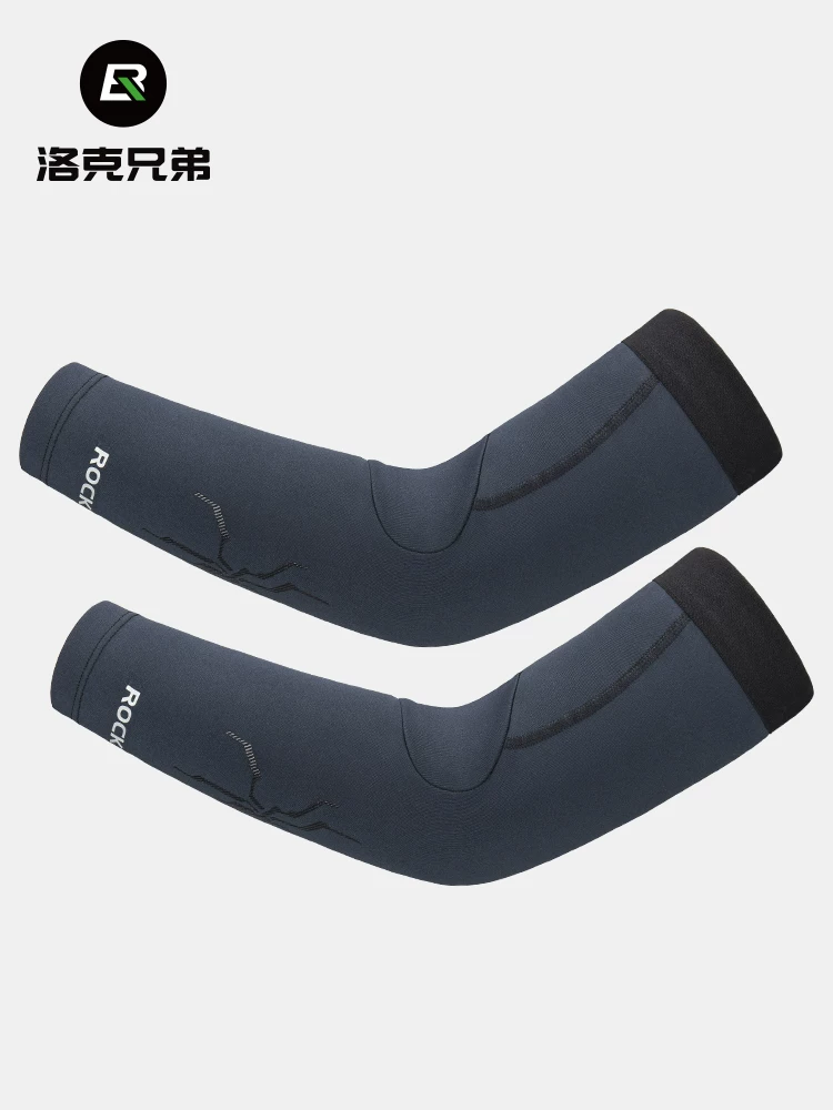 Tay áo giữ nhiệt Rock Brothers, miếng giữ ấm chân chống gió, tay áo thể thao bằng lông cừu dành cho xe đạp, miếng đệm đầu gối, miếng bảo vệ chân cho nam và nữ trong mùa đông.