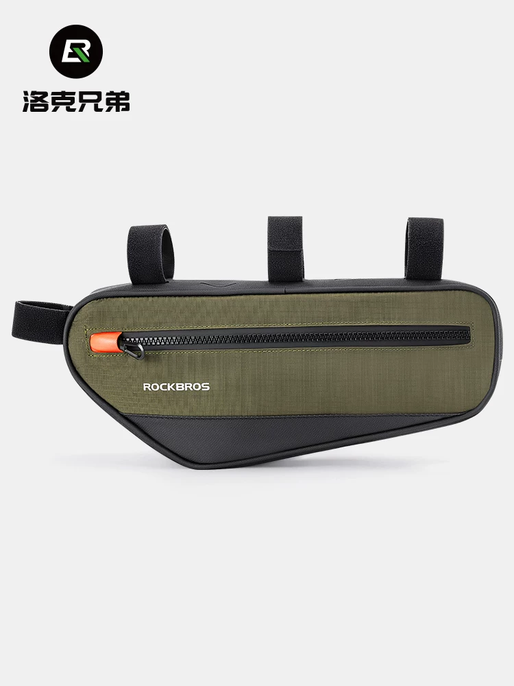 Túi xe đạp Rock Brothers, túi tam giác, túi gắn trên khung xe, túi dưới thanh ngang, túi đựng đồ xe đạp leo núi, xe đạp đường trường, đồ dùng đi xe đạp, đi làm, đi chơi