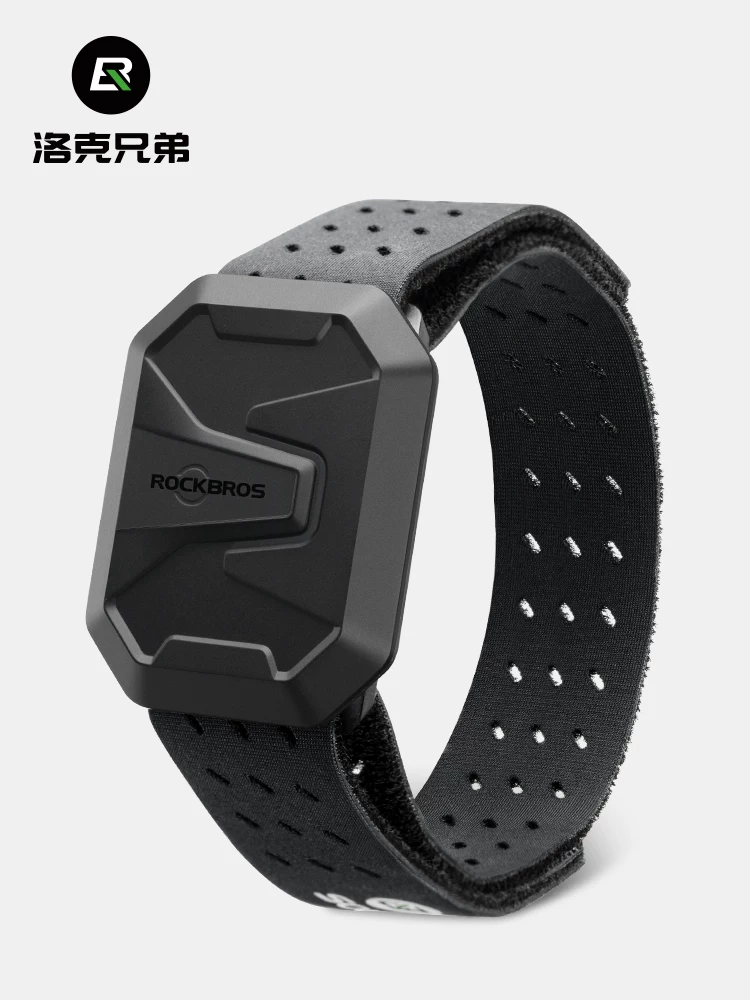Vòng đeo tay theo dõi nhịp tim hai chế độ của Rock Brothers dành cho xe đạp, không thấm nước, thể dục thể thao, Bluetooth ANT+, chạy bộ ngoài trời, thời lượng pin dài