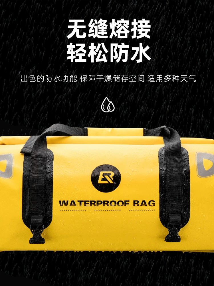 Túi đựng đồ phía sau xe máy Rock Brothers, túi hành lý chống thấm nước, túi đuôi xe, túi thúng, túi người lái, túi di động, đồ dùng đi xe máy du lịch