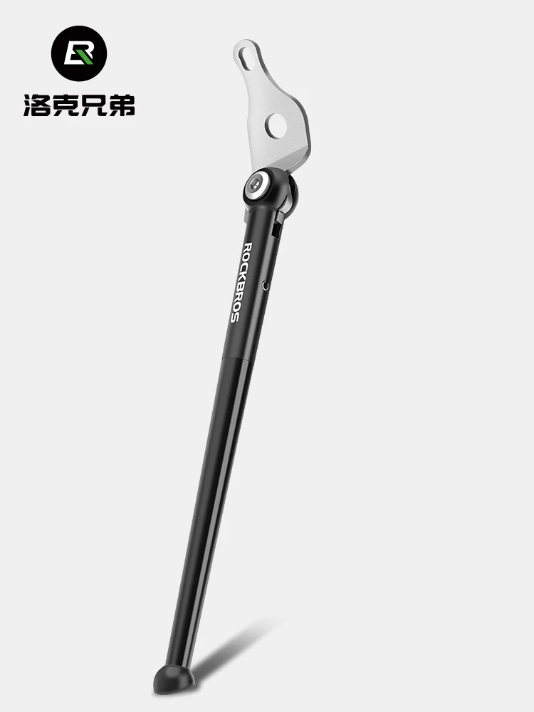Rock Brothers gấp xe đạp chân chống hợp kim nhôm 16inch chân đế bên vải nhỏ đa năng giá để xe đạp phụ kiện