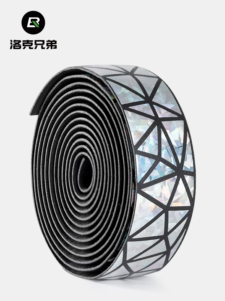 Tay lái xe đạp đường trường Rock Brothers có dây đai chống trượt cho tay lái xe đạp, tay lái cong, tay lái chống mài mòn, phụ kiện thiết bị đạp xe