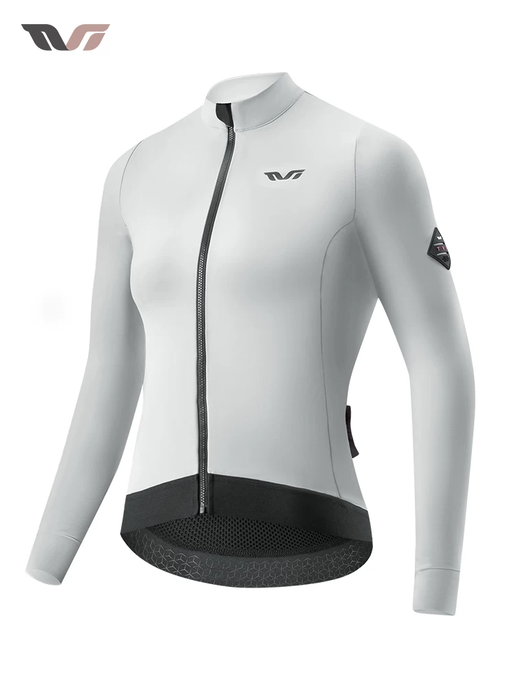 Áo thể thao đạp xe dài tay mùa đông của Rock Brothers TVI dành cho nữ, áo thể thao đạp xe dài tay mùa đông ấm áp và chống gió