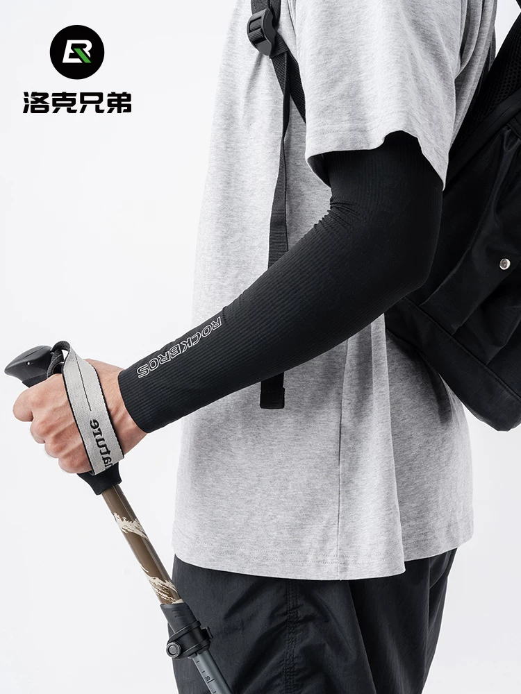 Tay áo chống nắng Rock Brothers, tay áo chống tia cực tím cho nam và nữ, tay áo lái xe ngoài trời, tay áo đi xe đạp cho mùa hè