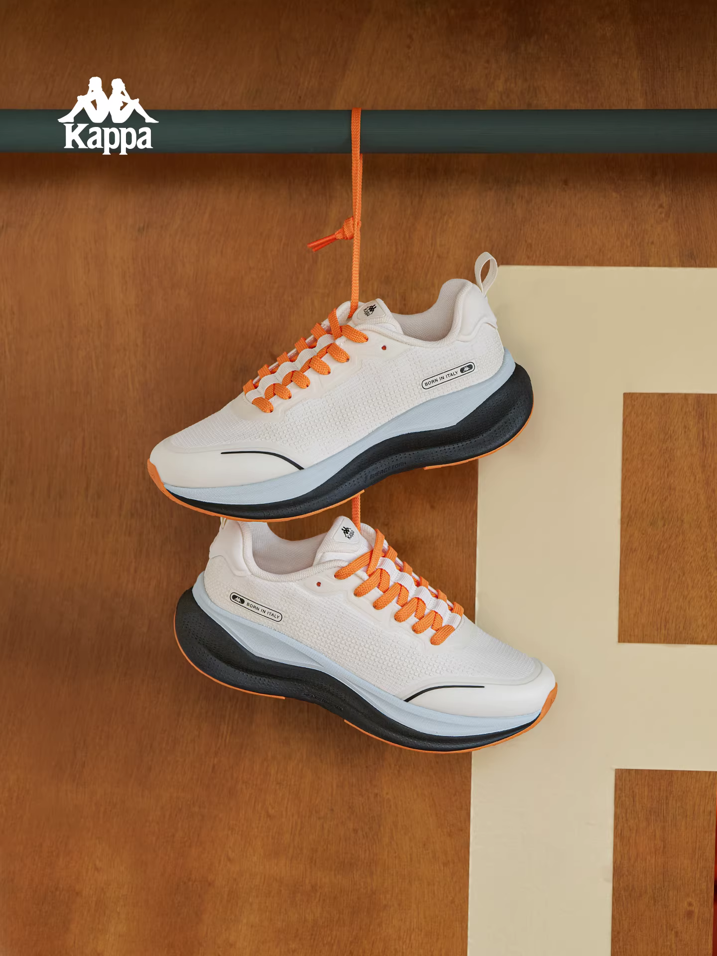 Giày thể thao nữ Kappa mùa đông 2025 mới, nhẹ, kiểu retro, đế mềm, bền mài mòn, thời trang, phong cách thường ngày