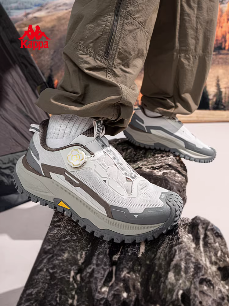 Giày thể thao nam Kappa mùa đông 2025 mới, kiểu dáng phổ biến, nhẹ, giảm sốc, chạy bộ, kiểu lười, giày thường