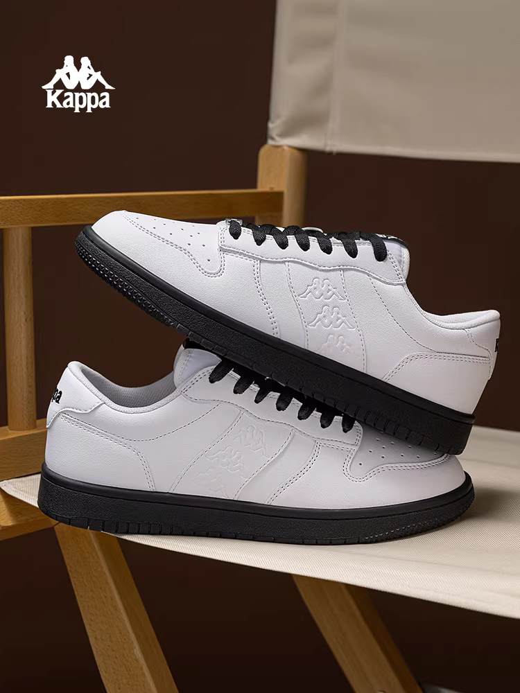 Giày thể thao nữ Kappa, giày trắng đa năng bán chạy mùa đông 2025 dành cho nữ, giày thể thao đế mềm kiểu retro