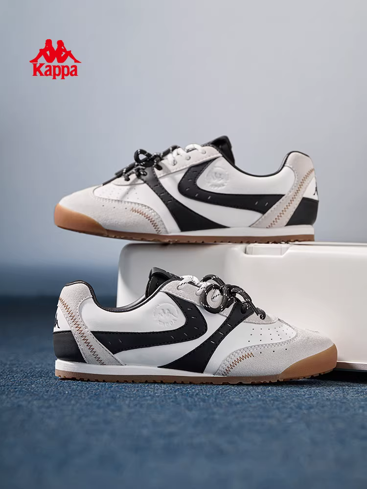 Giày thể thao Kappa retro Little Lightning nam mùa đông 2025, kiểu dáng mới, đế mỏng, giày tập luyện Đức, đế mềm, giày chạy bộ