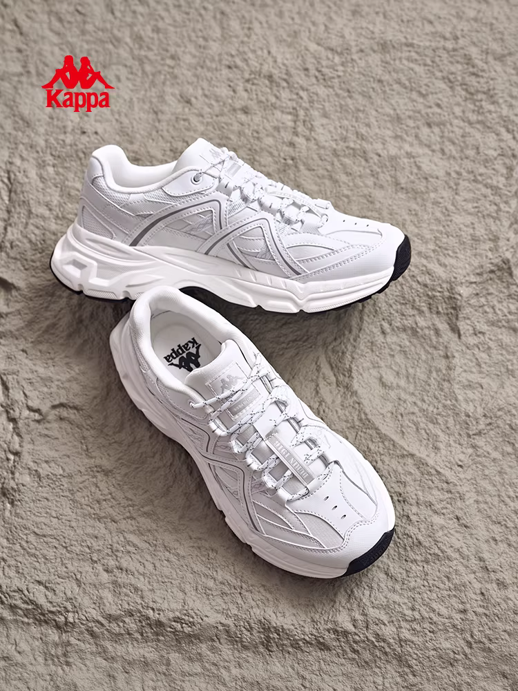 Giày thể thao nữ Kappa đế dày mùa đông 2025, giày nữ thời trang nhẹ, kiểu giày bố nữ