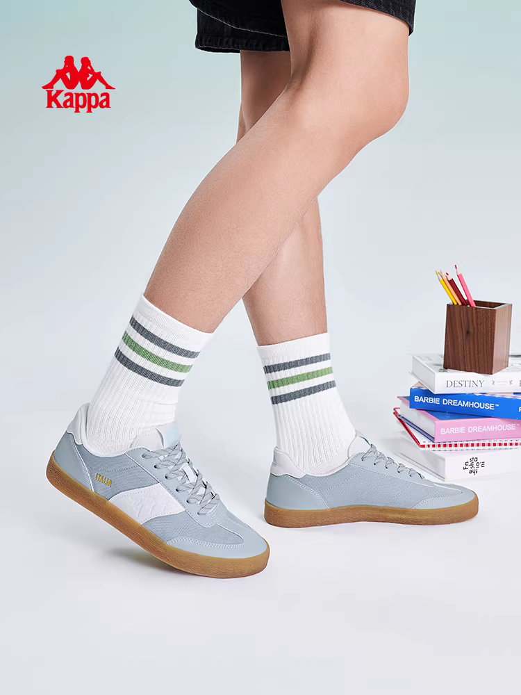 Giày nam Kappa kiểu retro, giày tập luyện Đức, mẫu mới mùa đông 2025, giày thể thao thời thượng, nhẹ, đế mềm, giày thể thao thường ngày