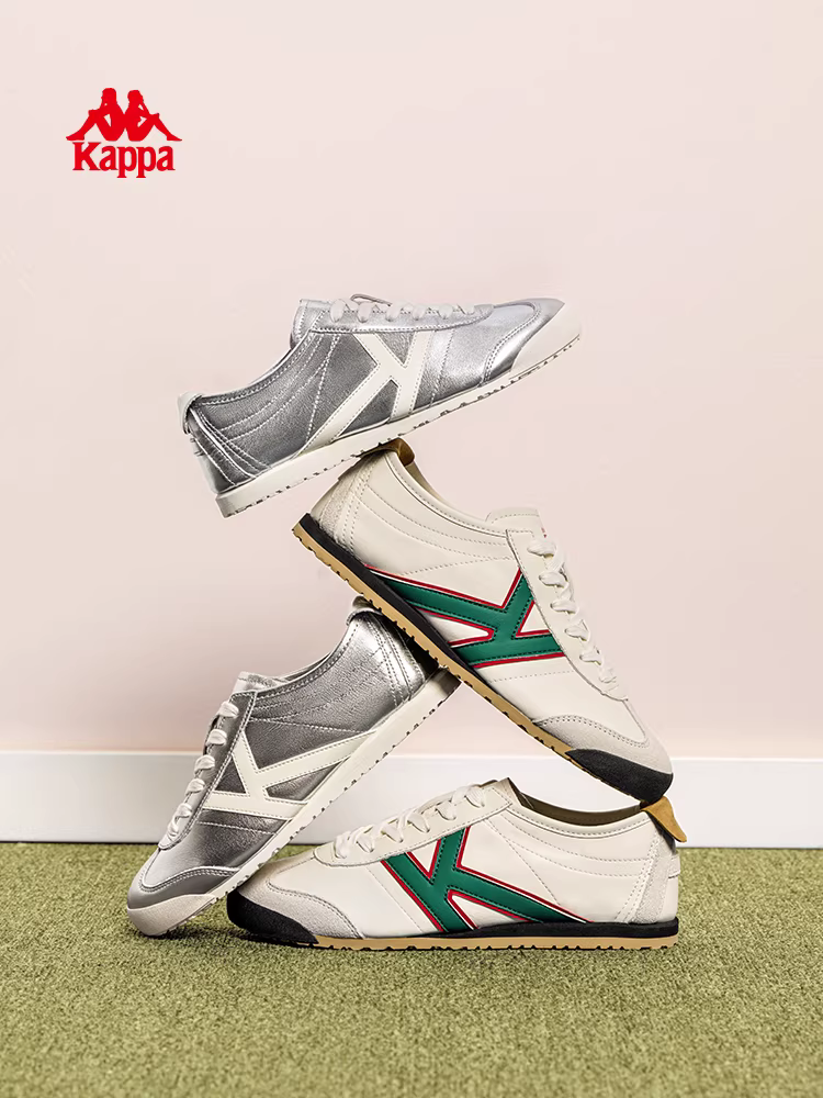 Giày thể thao nam Kappa mùa đông 2025, mẫu mới, cao cấp, đế mềm, giày tập luyện Đức, phong cách retro.