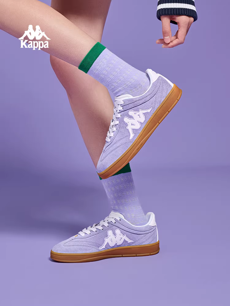 Giày tập luyện nữ KappaTIFO mùa đông 2025, kiểu dáng mới, phong cách retro, đế mềm, nhẹ, giày thể thao