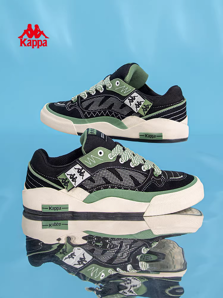 [Giảm giá đặc biệt] Giày vải nam Kappa mùa đông 2025, kiểu dáng cổ điển, phong cách trượt ván