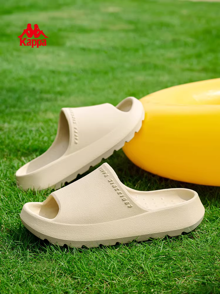 Giảm giá đặc biệt | Chính hãng] Dép nữ Kappa 2025 Mùa hè mới Giày đi biển đế dày thoải mái