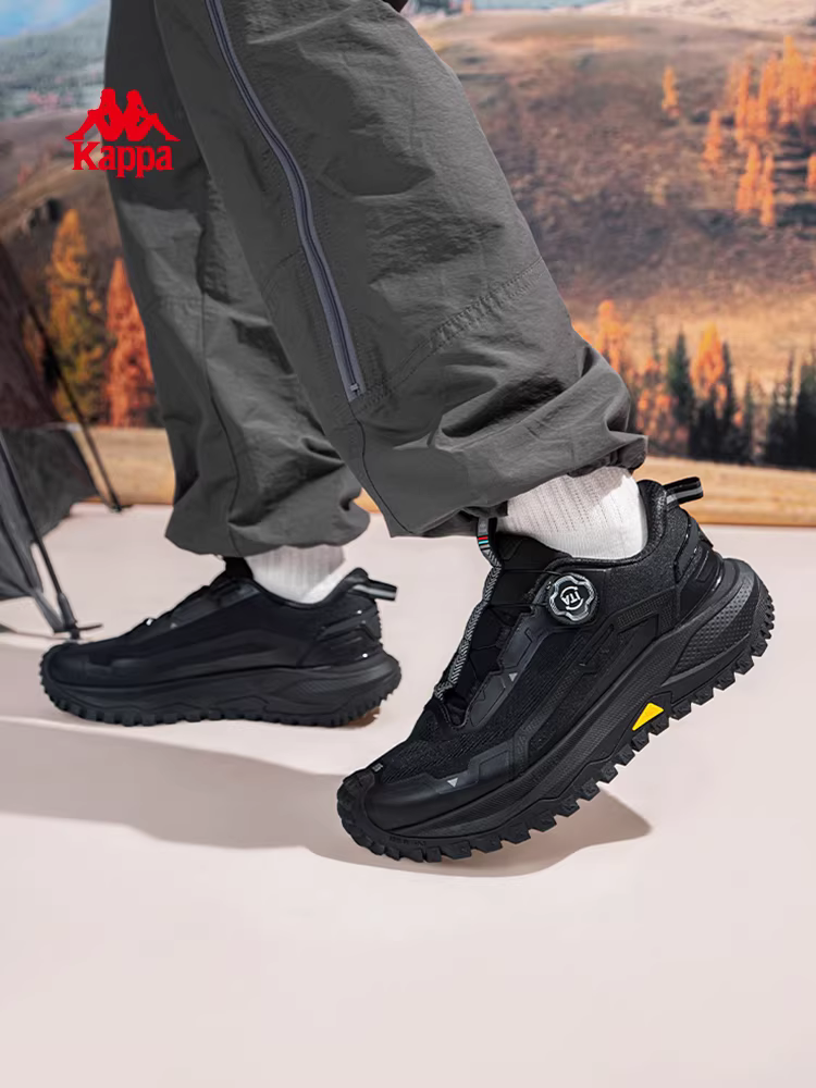 Giày thể thao nam Kappa mùa đông 2025 mới, kiểu dáng phổ biến, nhẹ, giảm sốc, chạy bộ, kiểu lười, giày thường
