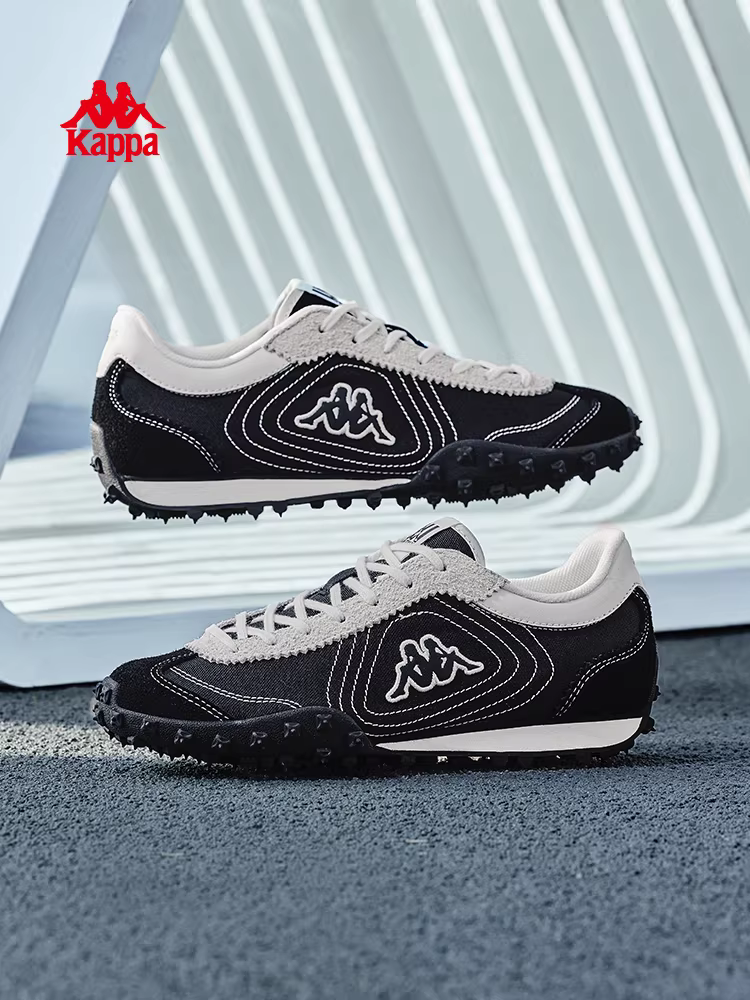 Giày thể thao Kappa Echo nam mùa đông 2025 mới chống mài mòn đế mềm màu trắng giày chạy bộ nhẹ giày