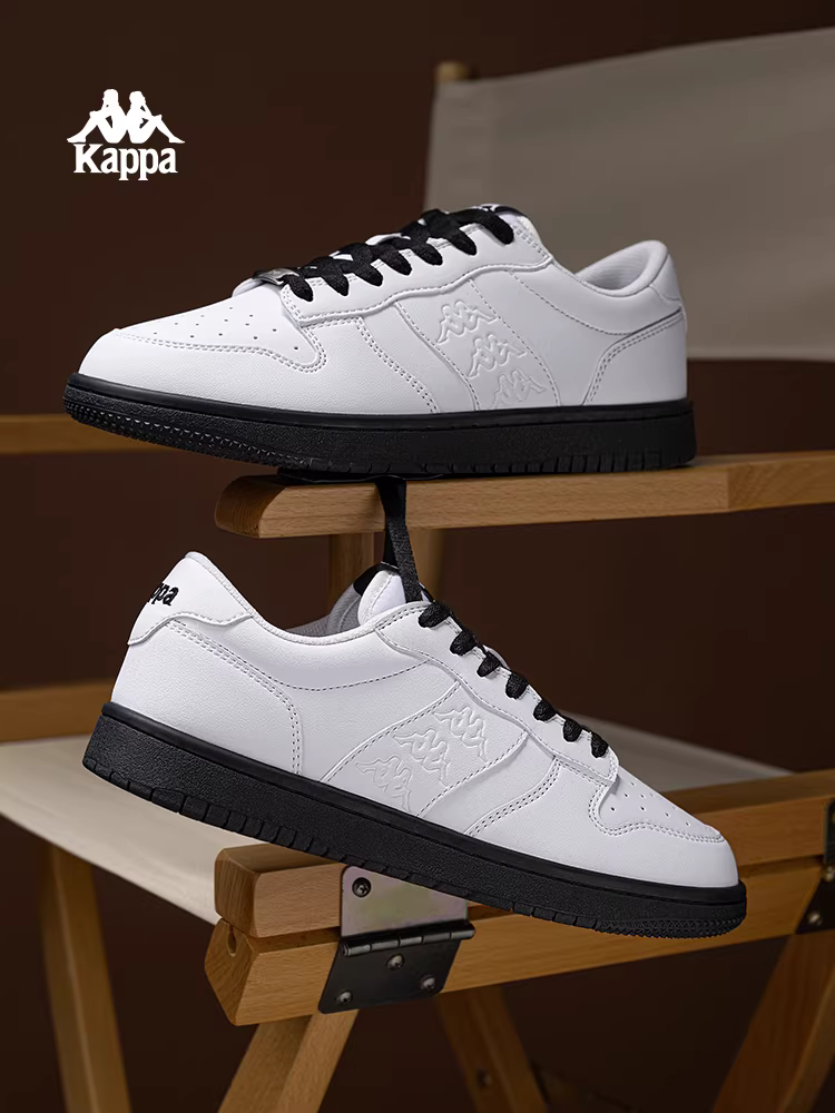 Giày thể thao nữ Kappa, giày trắng đa năng bán chạy mùa đông 2025 dành cho nữ, giày thể thao đế mềm kiểu retro