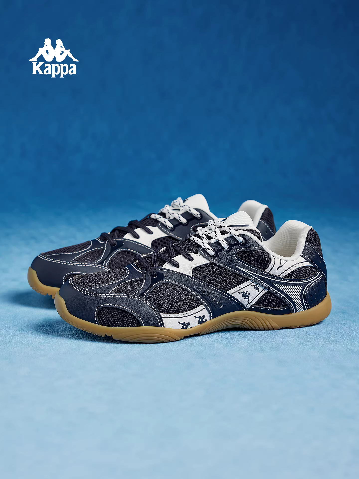 Giày thể thao đế mỏng nữ Kappa mùa đông 2025 mới kiểu retro đế mềm giày tập luyện Đức phong cách giản dị và thời trang