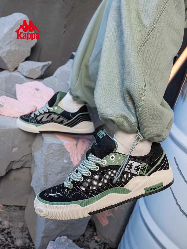 [Giảm giá đặc biệt] Giày vải nam Kappa mùa đông 2025, kiểu dáng cổ điển, phong cách trượt ván