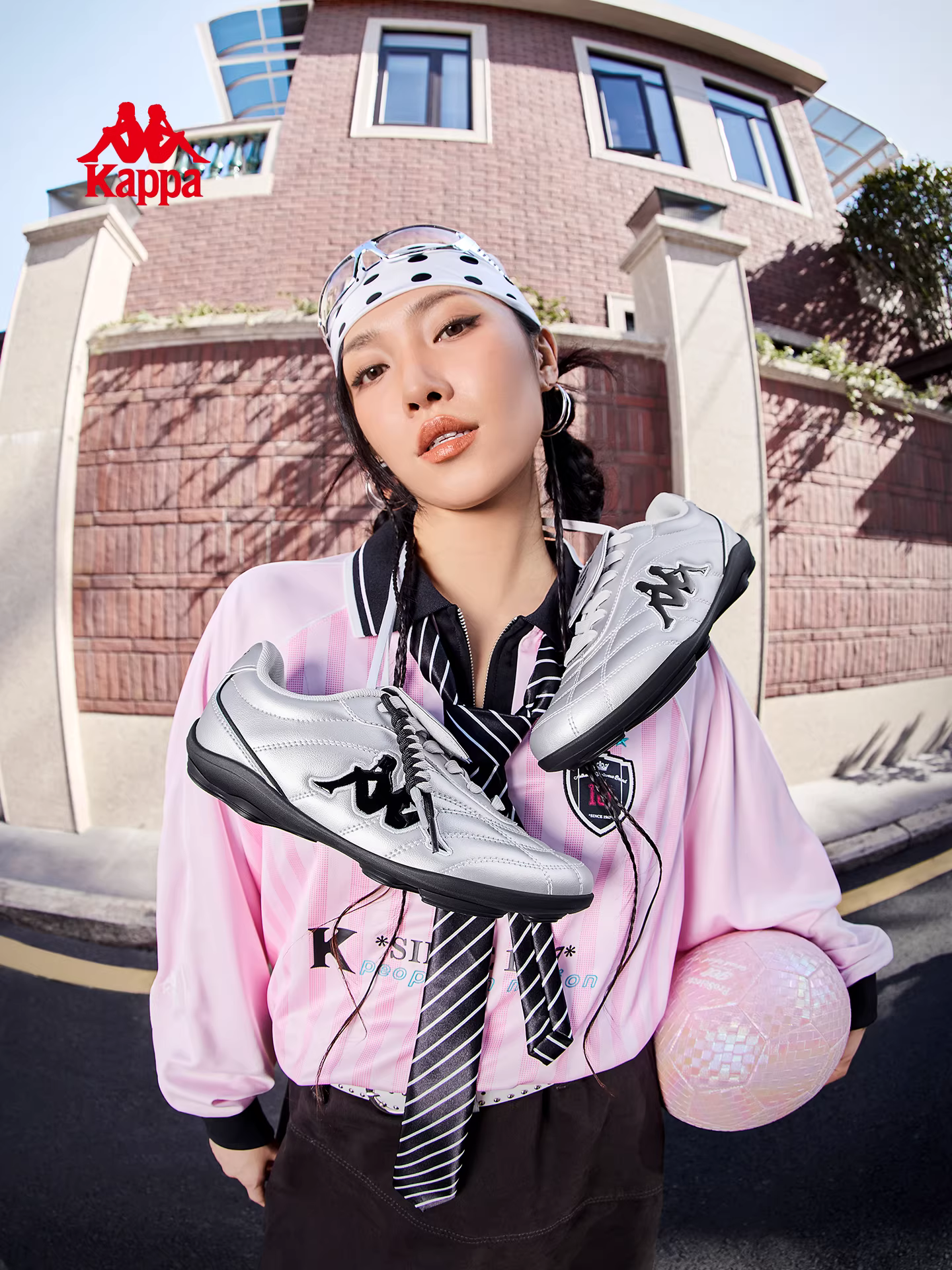 【Phong cách nhẹ nhàng mùa hè】Giày tập luyện Kappa Retro của Đức Giày bóng đá K90 2025 Giày thể thao đế mỏng mới