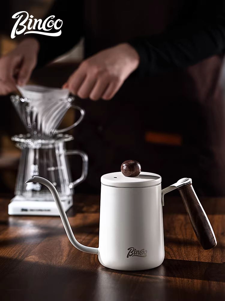 Bộ ấm pha cà phê thủ công Bincoo, ấm chia sẻ cà phê xay tay, ấm pha cà phê thủ công, thiết bị xay cà phê, bộ lọc hoàn chỉnh
