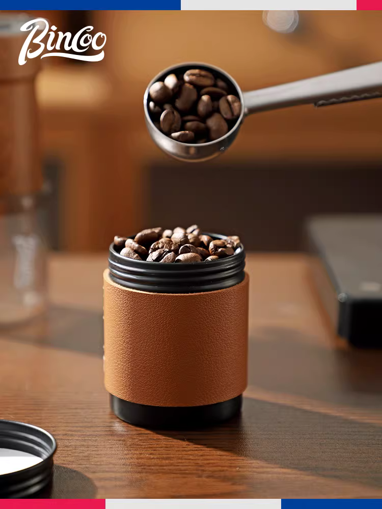 Hũ đựng cà phê Bincoo mini, di động, kín hơi, nhỏ gọn, tiện dụng khi mang theo