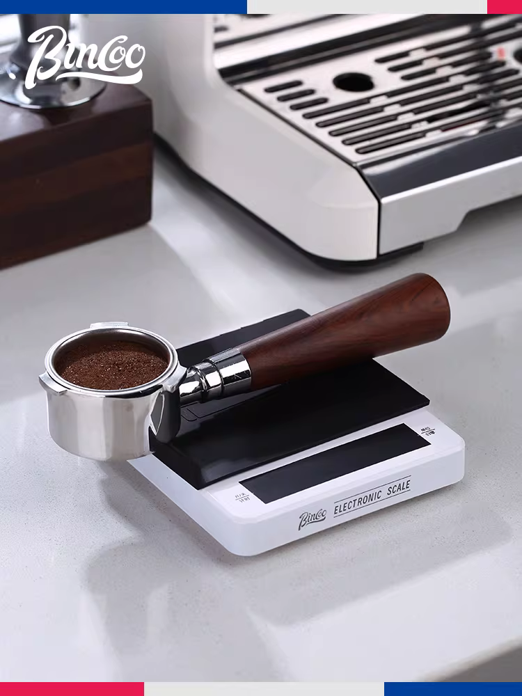 Cân điện tử cà phê đa chức năng Bincoo chịu nhiệt độ cao, chống thấm nước, chống trượt, thảm silicon hình vuông, chống sốc, chống va đập, chống mài mòn
