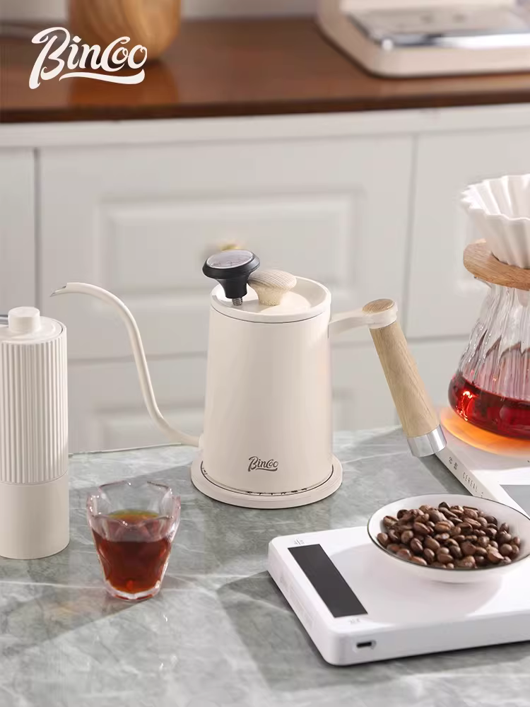 Bộ ấm pha cà phê thủ công Bincoo, máy pha cà phê xay tay, ấm chia sẻ, cốc lọc pha cà phê thủ công, bộ dụng cụ pha cà phê ngoài trời đầy đủ