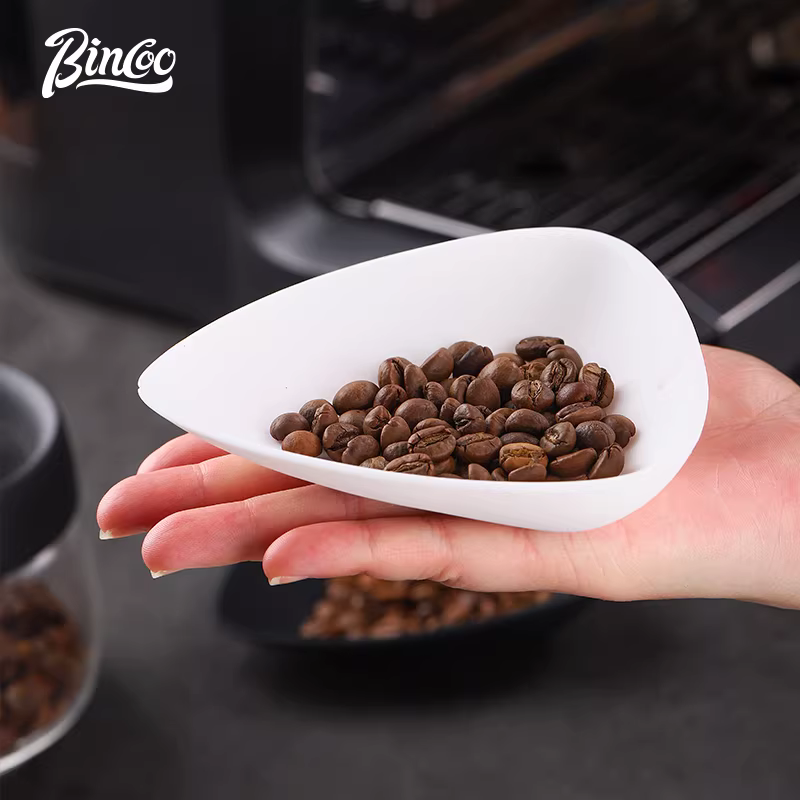Bộ dụng cụ đo cà phê Bincoo: cốc đo cà phê silicon, khay đo bột cà phê, bát đo đặc biệt, thìa đo, cân điện tử