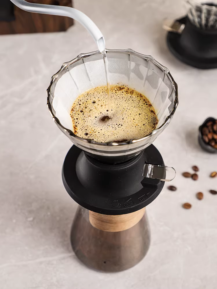 Cốc pha cà phê thông minh Bincoo, cốc lọc cà phê thủ công, bình pha cà phê lạnh, bộ lọc, bình pha cà phê nhỏ giọt gia dụng, bình chia sẻ cà phê