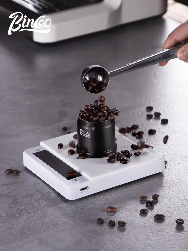 Cân điện tử pha cà phê Bincoo mini nhỏ chuyên nghiệp pha cà phê thủ công mini espresso chuyên dụng tại nhà thông minh hẹn giờ sạc lại
