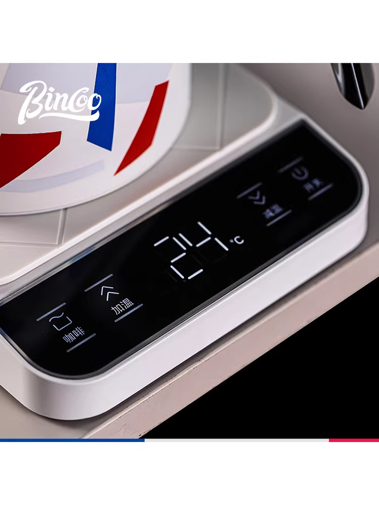 Bình pha cà phê Bincoo có điều chỉnh nhiệt độ, vòi dài, bộ pha cà phê hoàn chỉnh, dụng cụ pha cà phê bằng tay, bình chia cà phê