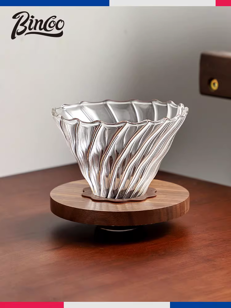 Bộ dụng cụ pha cà phê thủ công Bincoo, bình pha cà phê bằng thủy tinh, bình chia sẻ, cốc lọc, bộ lọc pha cà phê gia dụng