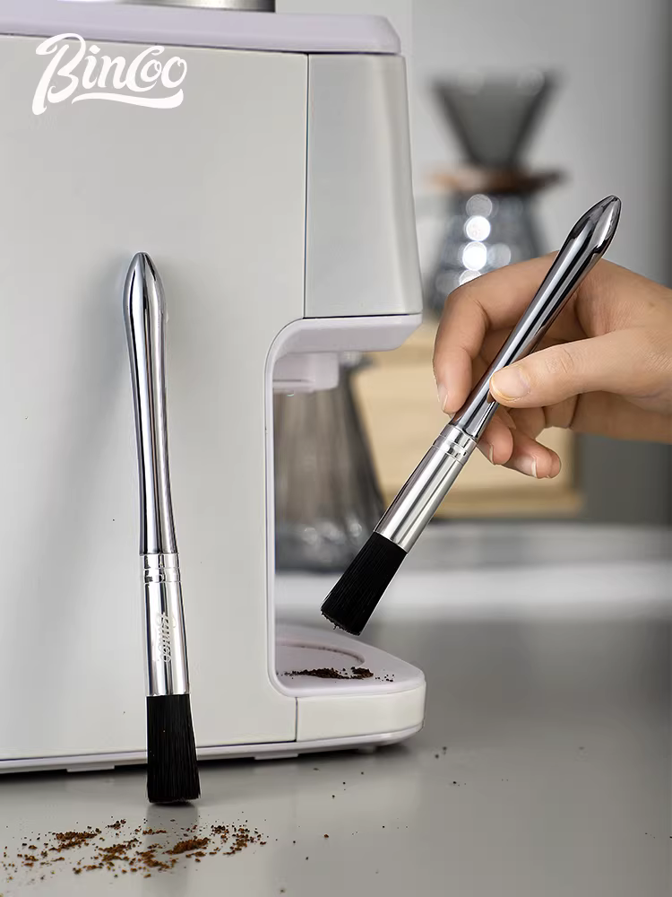 Bàn chải vệ sinh máy pha cà phê Bincoo, bàn chải mềm vệ sinh mặt bàn, bàn chải thổi khí vệ sinh