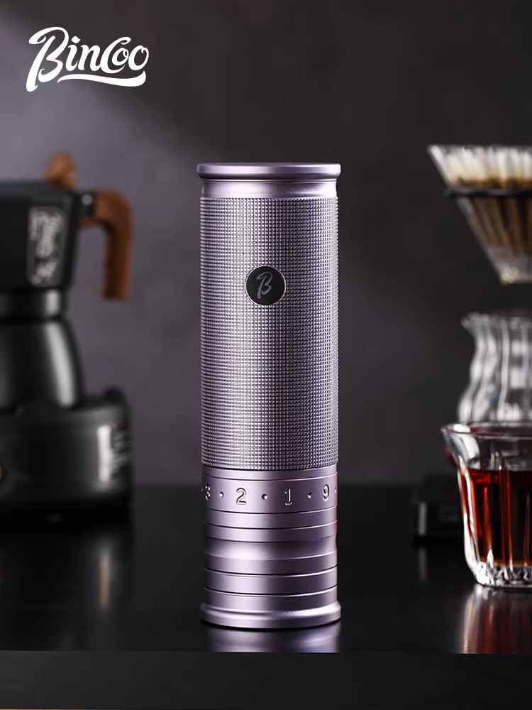 Máy xay cà phê điện Bincoo DM03, máy xay cà phê hạt cầm tay, máy xay cà phê espresso nhỏ gọn dùng trong gia đình