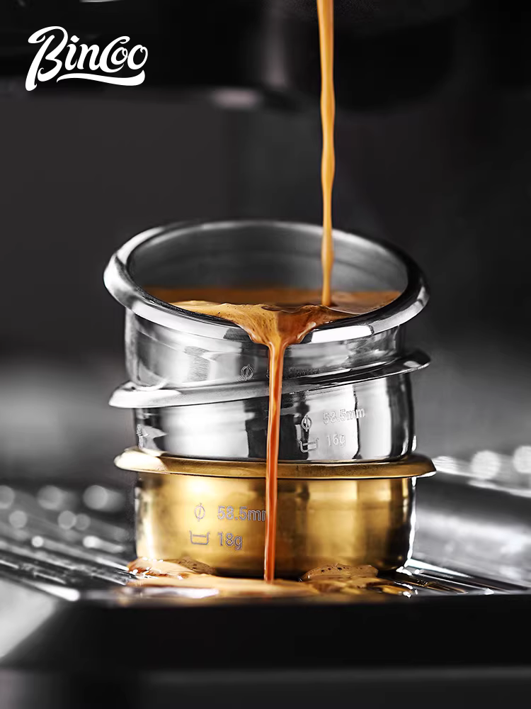 Bát đựng bột cà phê Bincoo Unbounded Series | Bát đựng bột cà phê chính xác 51/58, phụ kiện máy pha cà phê đa năng, kiểu Ý