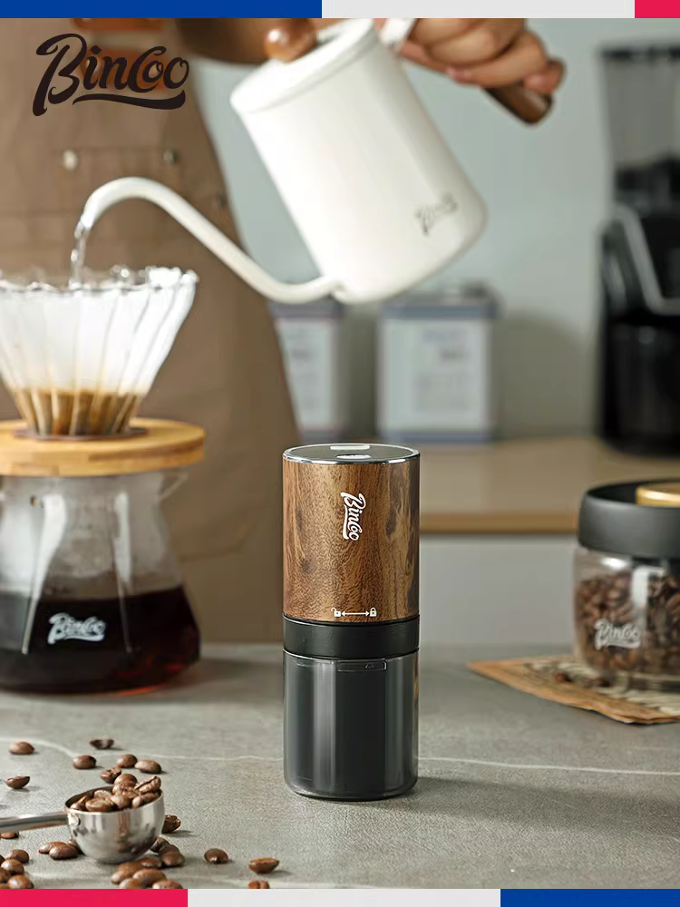 Máy xay cà phê điện Bincoo, máy xay cà phê espresso, máy xay cà phê cầm tay nhỏ gọn, tự động, dùng trong gia đình