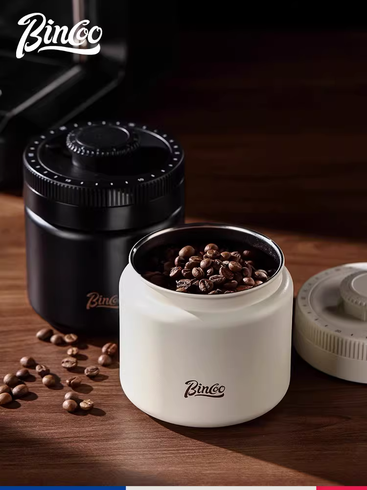 Hộp đựng cà phê Bincoo bằng thép không gỉ 304, kín khí, giữ nhiệt, chống ánh sáng.