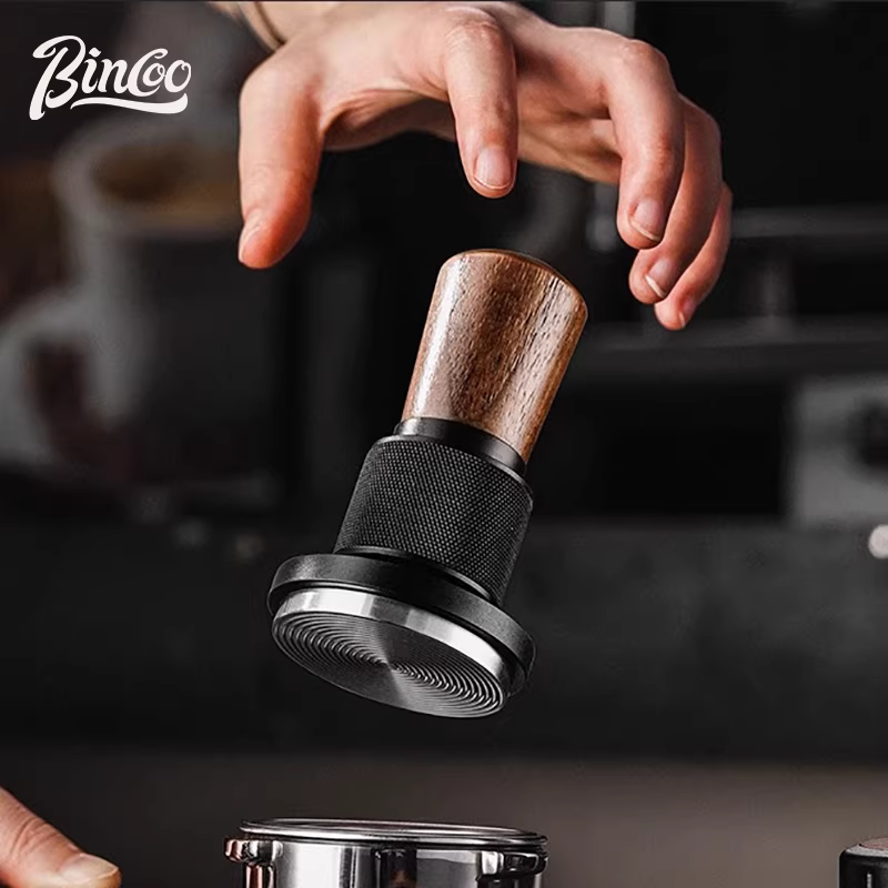 Bộ dụng cụ đầm cà phê Bincoo lực không đổi 30 pound, kích thước 51/58mm, kèm đế phân phối