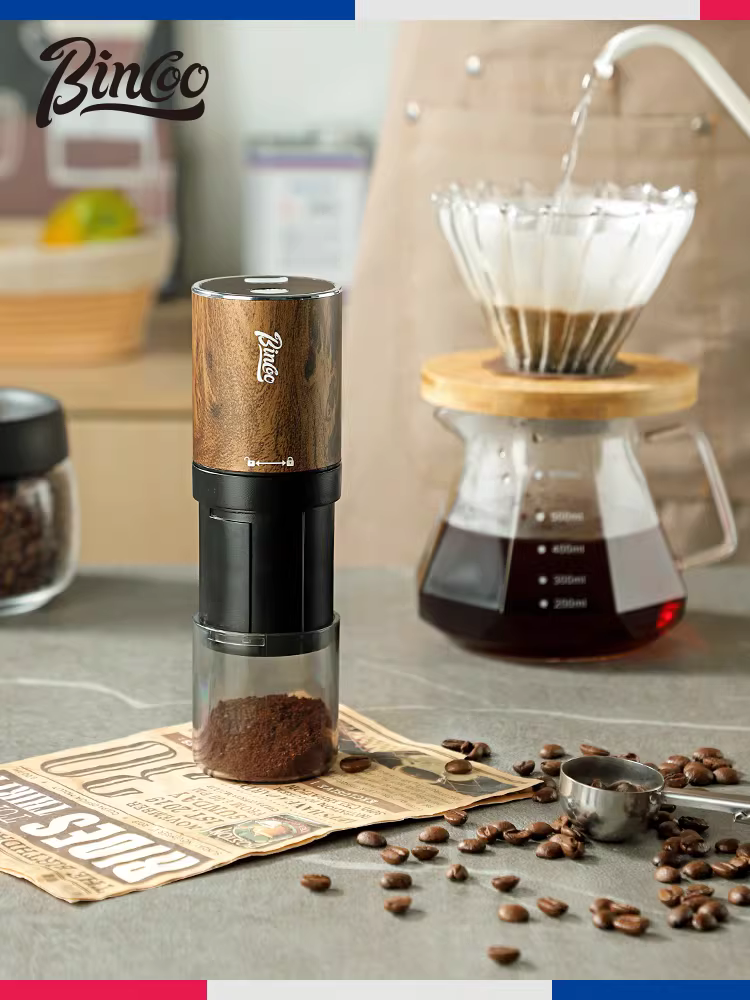 Máy xay cà phê điện Bincoo, máy xay cà phê espresso, máy xay cà phê cầm tay nhỏ gọn, tự động, dùng trong gia đình
