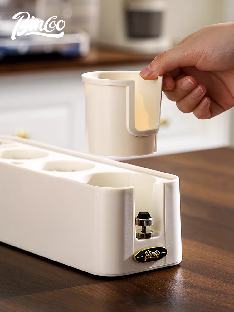 Bộ dụng cụ nén cà phê Bincoo có đế, bộ ba món, dụng cụ pha cà phê máy pha cà phê 51mm/58mm